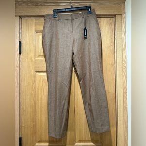 Express columnist ankle midrise 8R rust